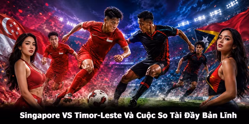 Singapore VS Timor-Leste Và Cuộc So Tài Đầy Bản Lĩnh